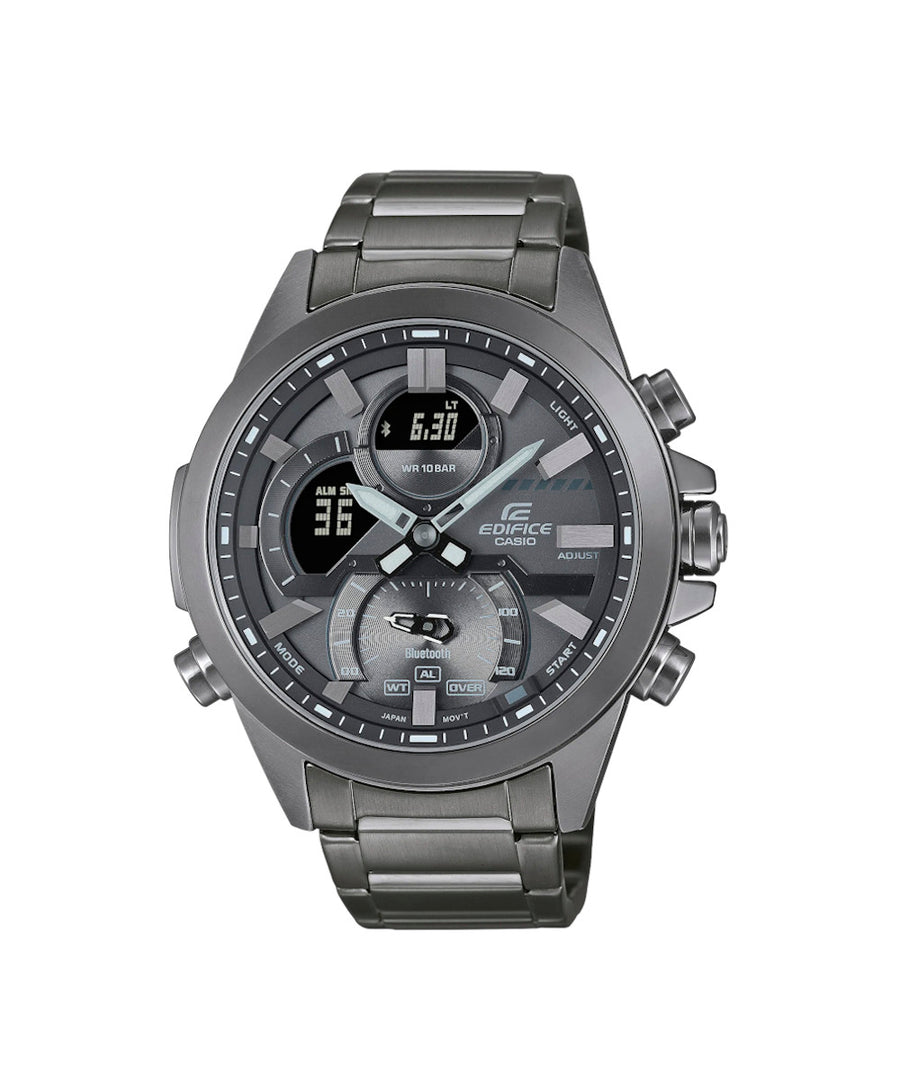 RELOJ ANALÓGICO-DIGITAL PARA HOMBRE CASIO EDIFICE ECB-30DC-1BDF - GRIS