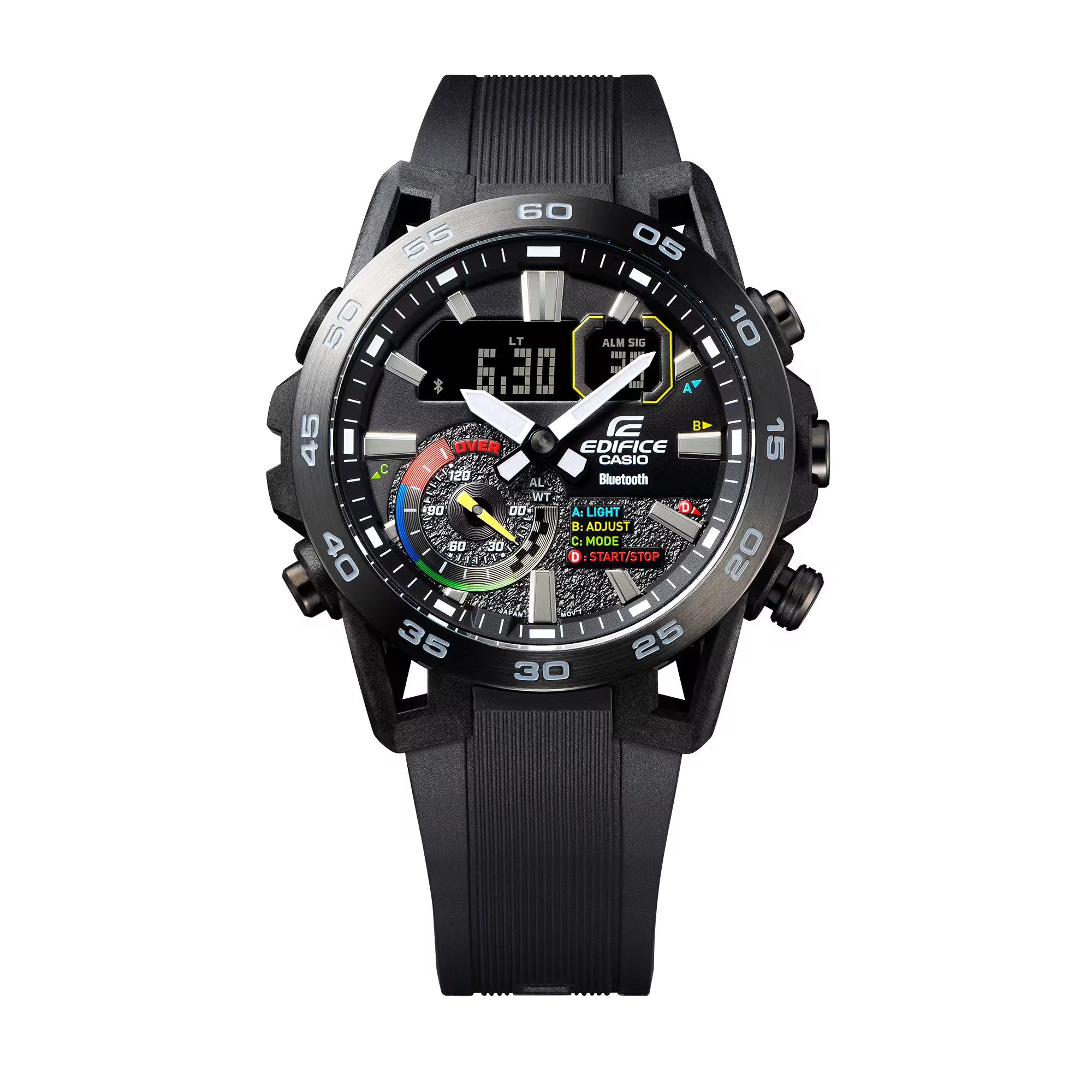 RELOJ ANALÓGICO-DIGITAL PARA HOMBRE CASIO EDIFICE ECB-40MP-1ADF - NEGRO