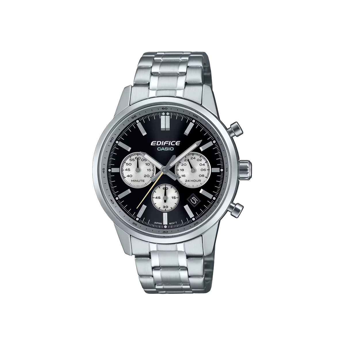RELOJ ANALÓGICO PARA HOMBRE CASIO EDIFICE EFR-575D-1ADF - PLATEADO