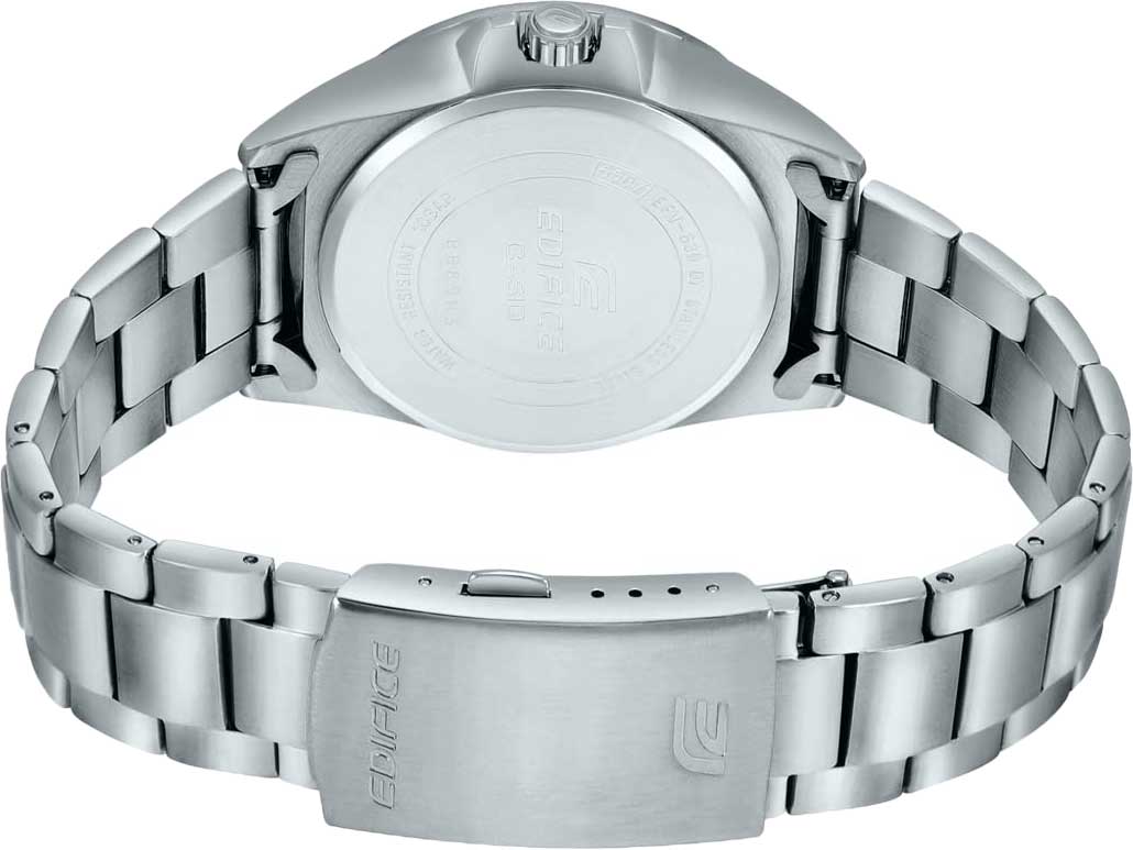 RELOJ ANALÓGICO PARA HOMBRE CASIO EDIFICE EFV-140D-3AVUDF - PLATEADO