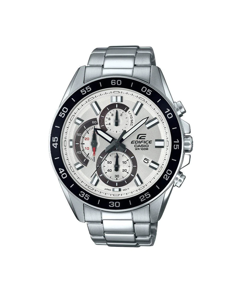 RELOJ ANALÓGICO PARA HOMBRE CASIO EDIFICE EFV-550D-7AVUDF - PLATEADO