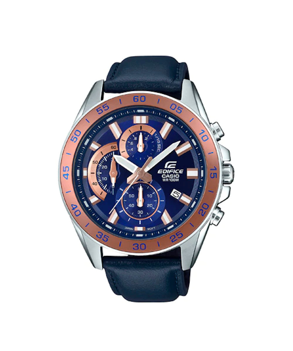 RELOJ PARA HOMBRE CASIO EDIFICE EFV-550L-2AVUDF -AZUL