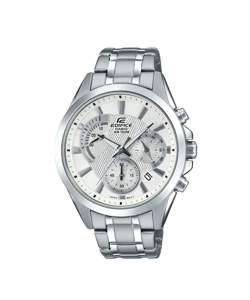 RELOJ ANALÓGICO PARA HOMBRE CASIO EDIFICE EFV-580D-7AVUDF - PLATEADO