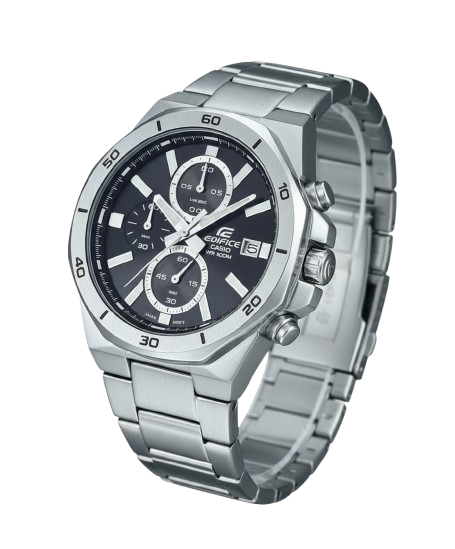 RELOJ ANALÓGICO PARA HOMBRE CASIO EDIFICE EFV-640D-1AVUDF - PLATEADO