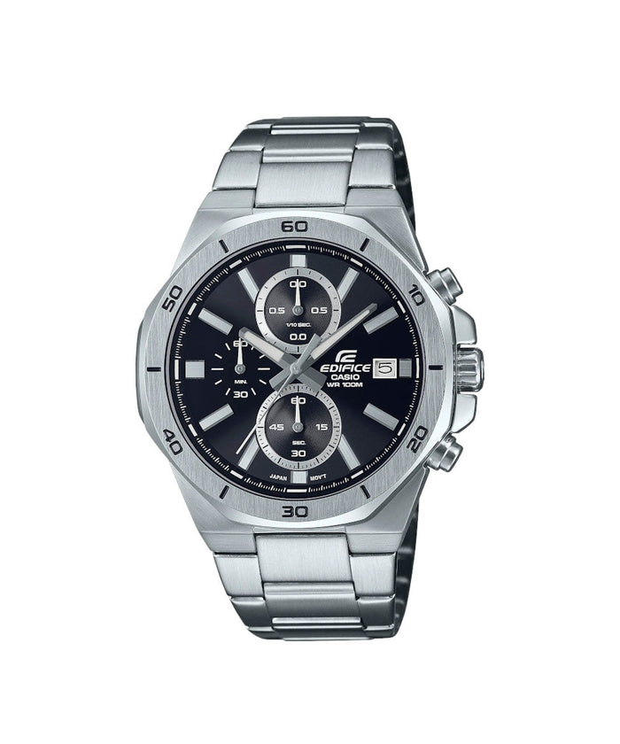 RELOJ ANALÓGICO PARA HOMBRE CASIO EDIFICE EFV-640D-1AVUDF - PLATEADO