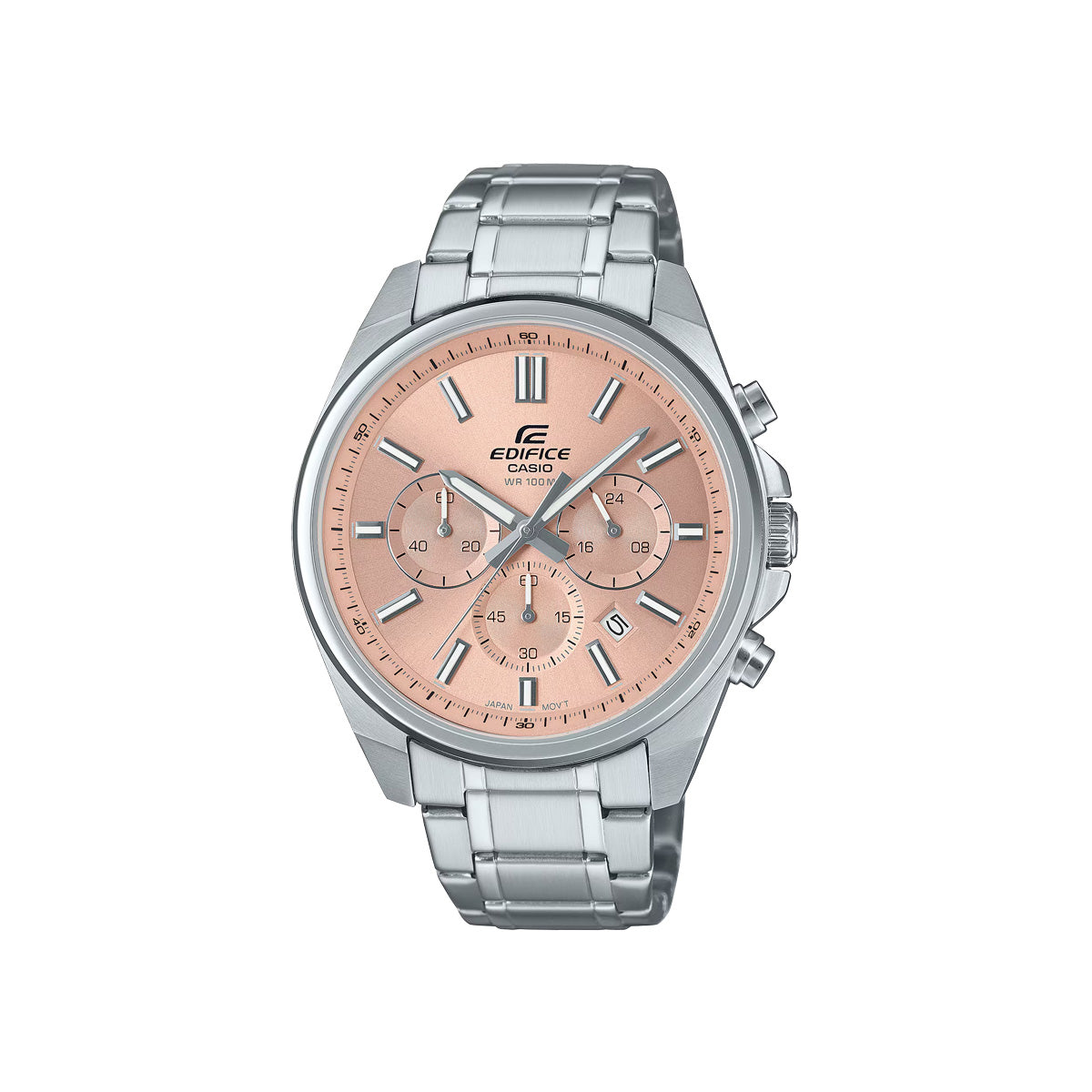 RELOJ ANALÓGICO PARA HOMBRE CASIO EDIFICE EFV-650D-4AVUDF - PLATEADO