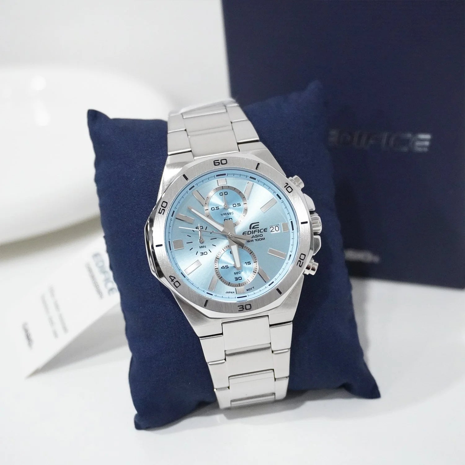 RELOJ PARA HOMBRE CASIO EDIFICE EFV-640D-2BVUDF -AZUL