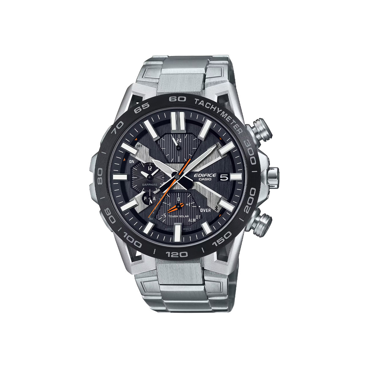 RELOJ ANALÓGICO PARA HOMBRE CASIO EDIFICE EQB-2000DB-1ADR - PLATEADO