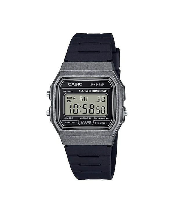 RELOJ UNISEX CASIO F-91WM-1BDF
