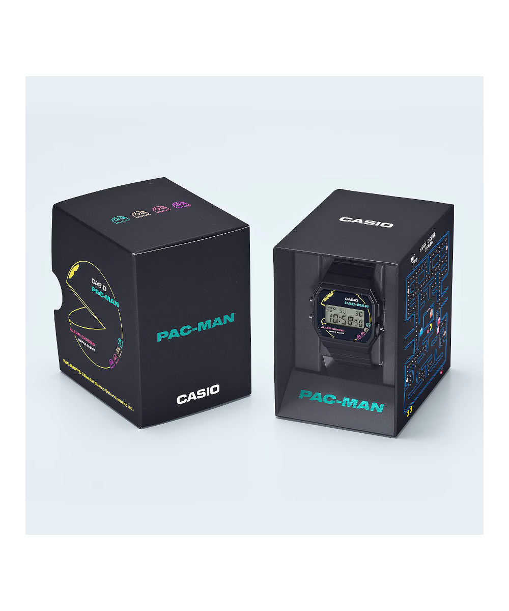 RELOJ CASIO F-91WPC-1ADR -NEGRO