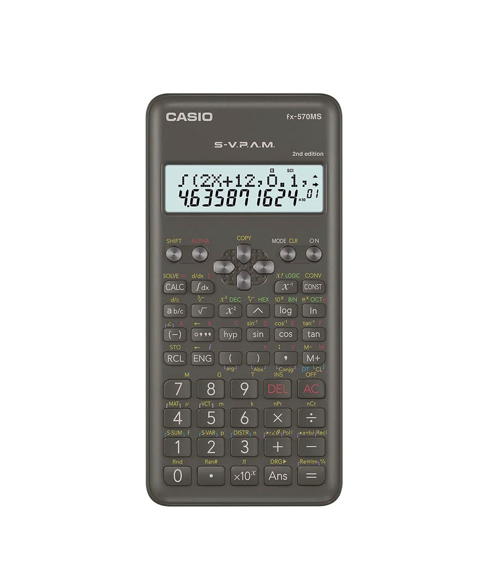 CALCULADORA CASIO FX-570MS-2-W-DH-V