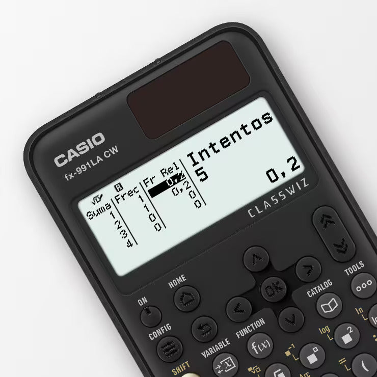 CALCULADORA CASIO ESCUELA Y UNIVERSIDAD FX-991LACW - NEGRO