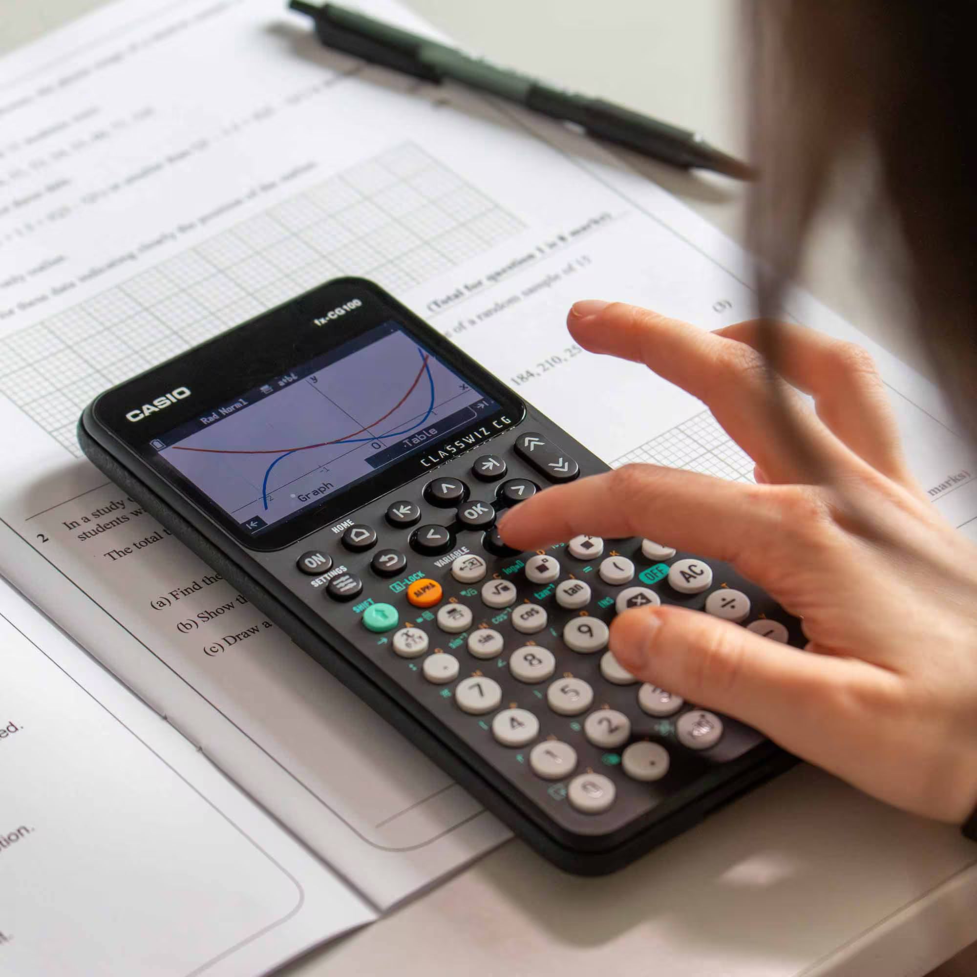 CALCULADORA CASIO FX-CG100-W-DT