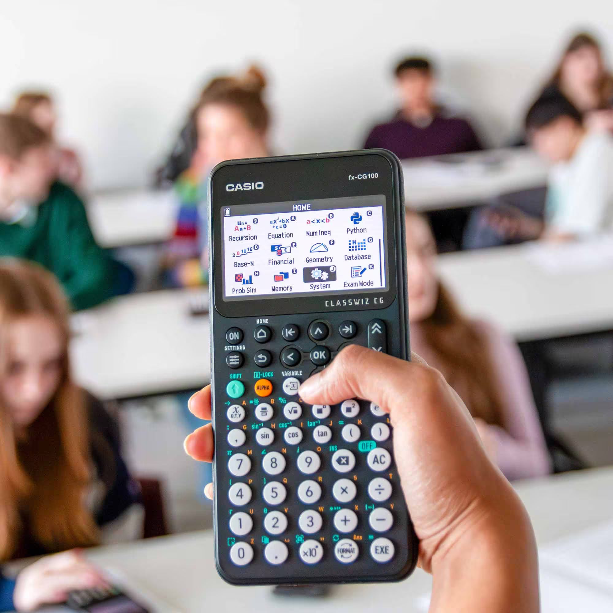 CALCULADORA CASIO FX-CG100-W-DT