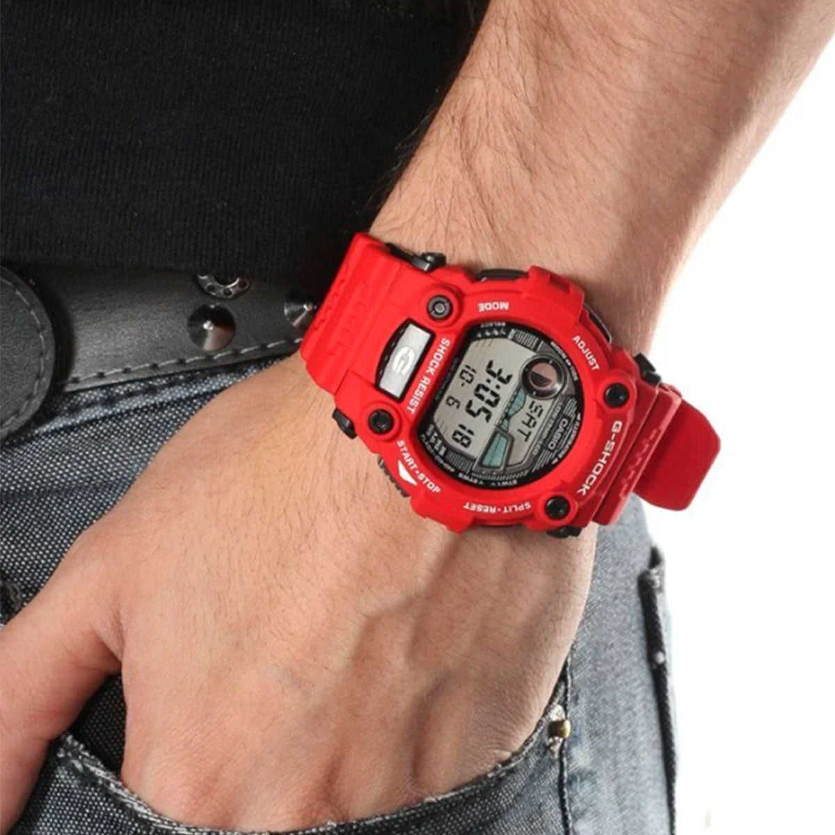 RELOJ DIGITAL PARA HOMBRE CASIO G-SHOCK G-7900A-4DR - ROJO