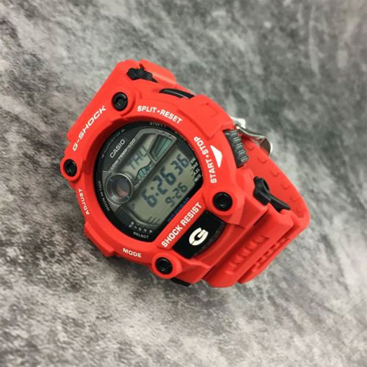 RELOJ DIGITAL PARA HOMBRE CASIO G-SHOCK G-7900A-4DR - ROJO