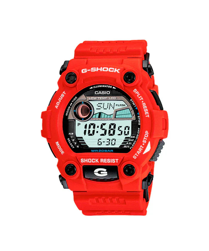 RELOJ DIGITAL PARA HOMBRE CASIO G-SHOCK G-7900A-4DR - ROJO