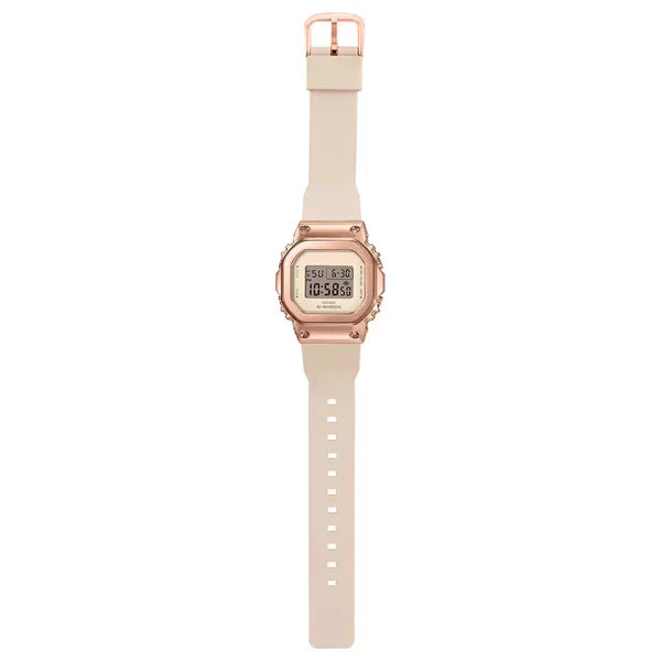 RELOJ DIGITAL PARA MUJER CASIO G-SHOCK GM-S5600UPG-4DR - ROSADO