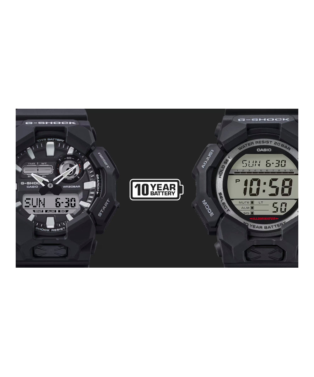 RELOJ CASIO G-SHOCK GA-010-1ADR- NEGRO