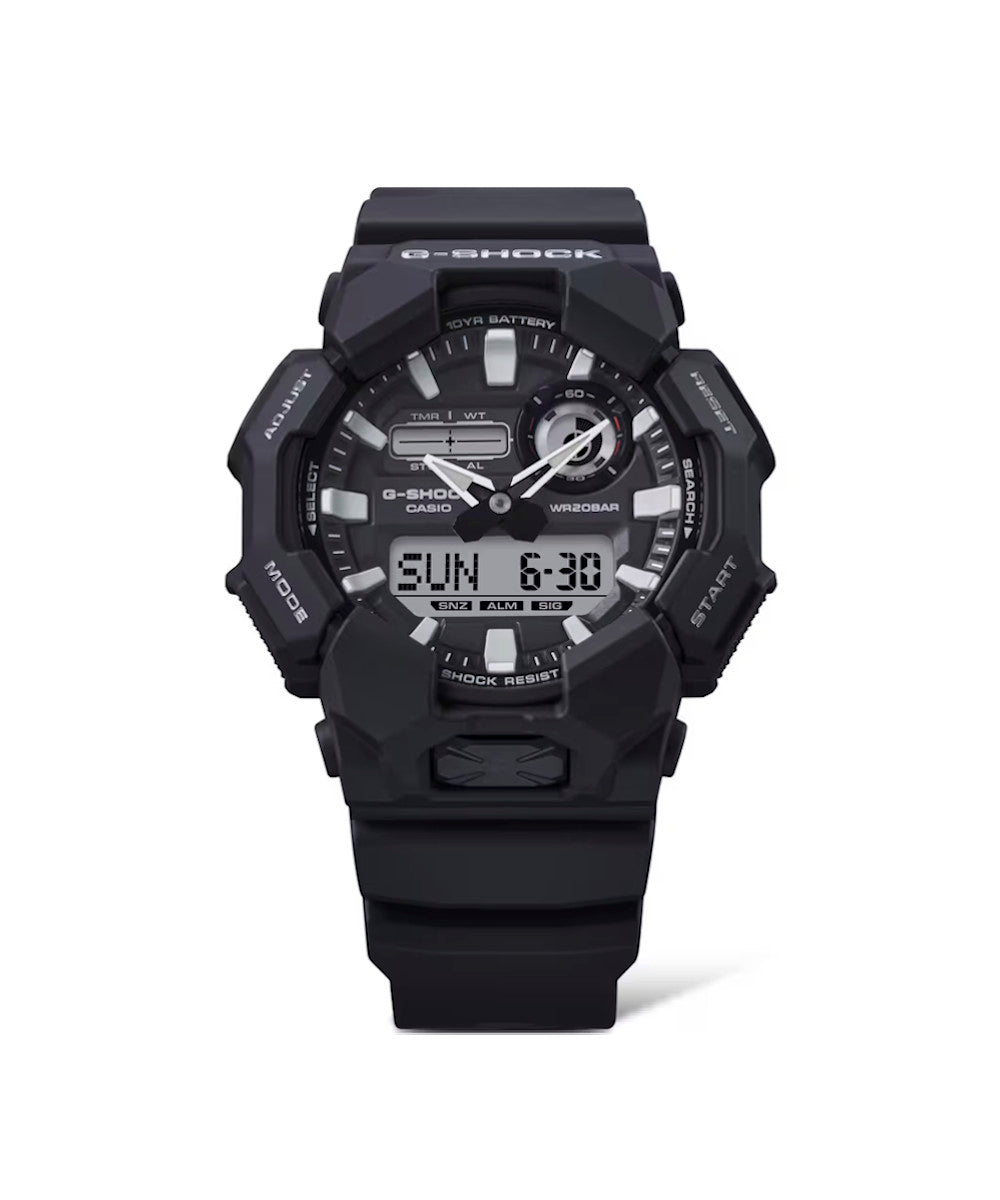 RELOJ CASIO G-SHOCK GA-010-1ADR- NEGRO