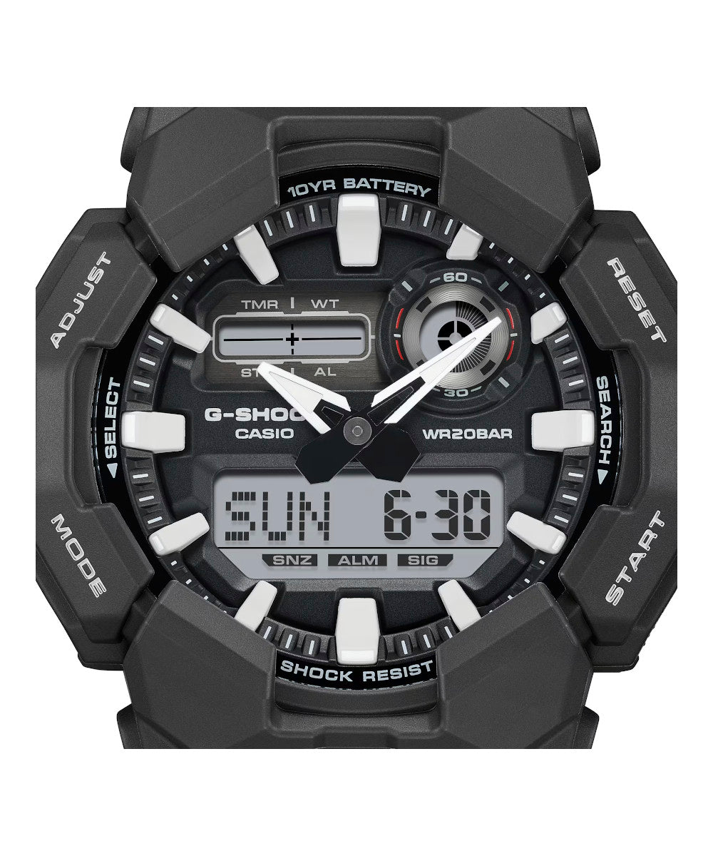 RELOJ CASIO G-SHOCK GA-010-1ADR- NEGRO