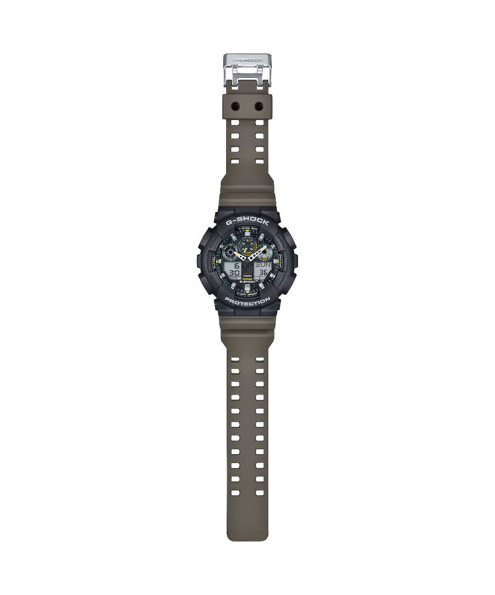 RELOJ CASIO G-SHOCK GA-100TU-1A3DR- VERDE