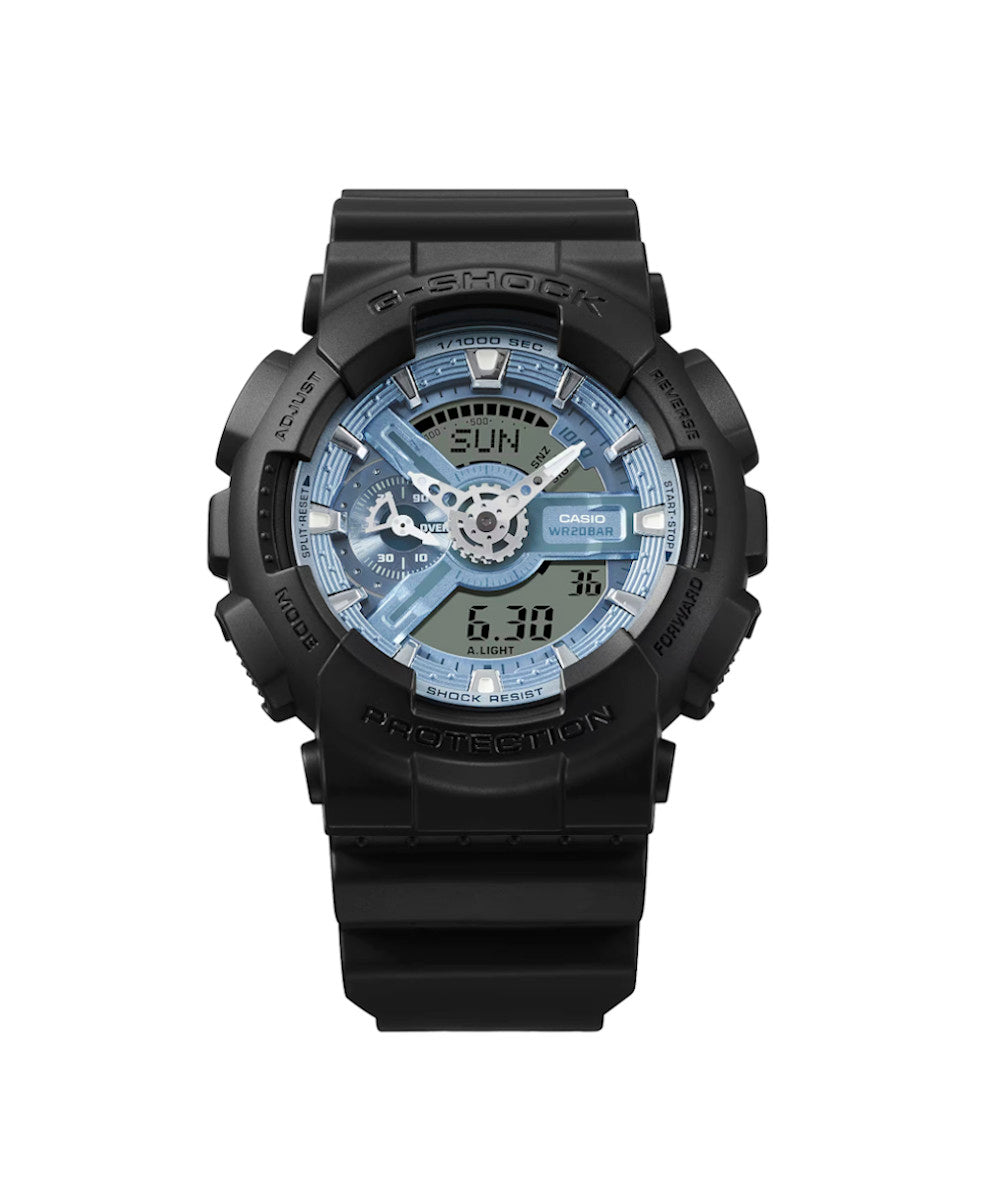 RELOJ CASIO G-SHOCK GA-110CD-1A2DR- NEGRO