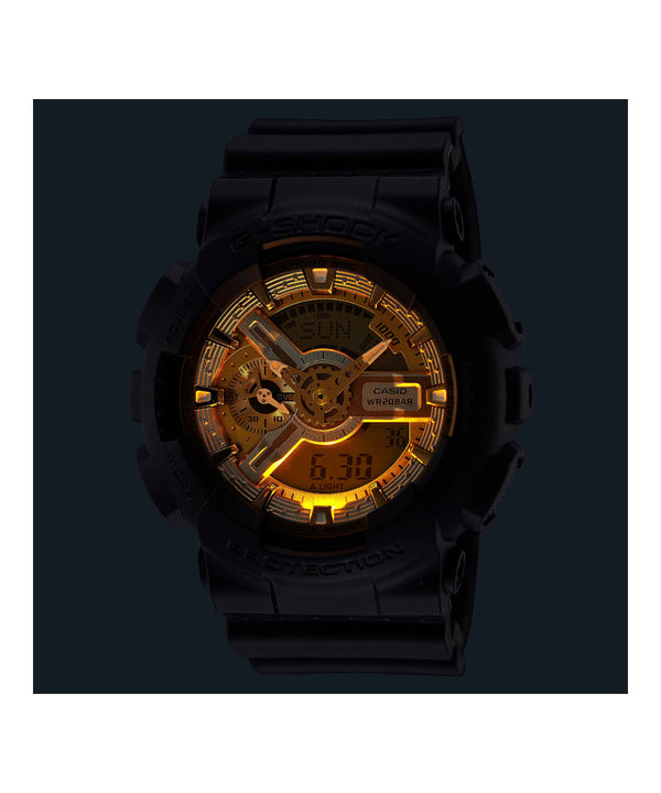 RELOJ ANÁLOGO DIGITAL PARA HOMBRE CASIO G-SHOCK GA-110CD-1A9DR - NEGRO