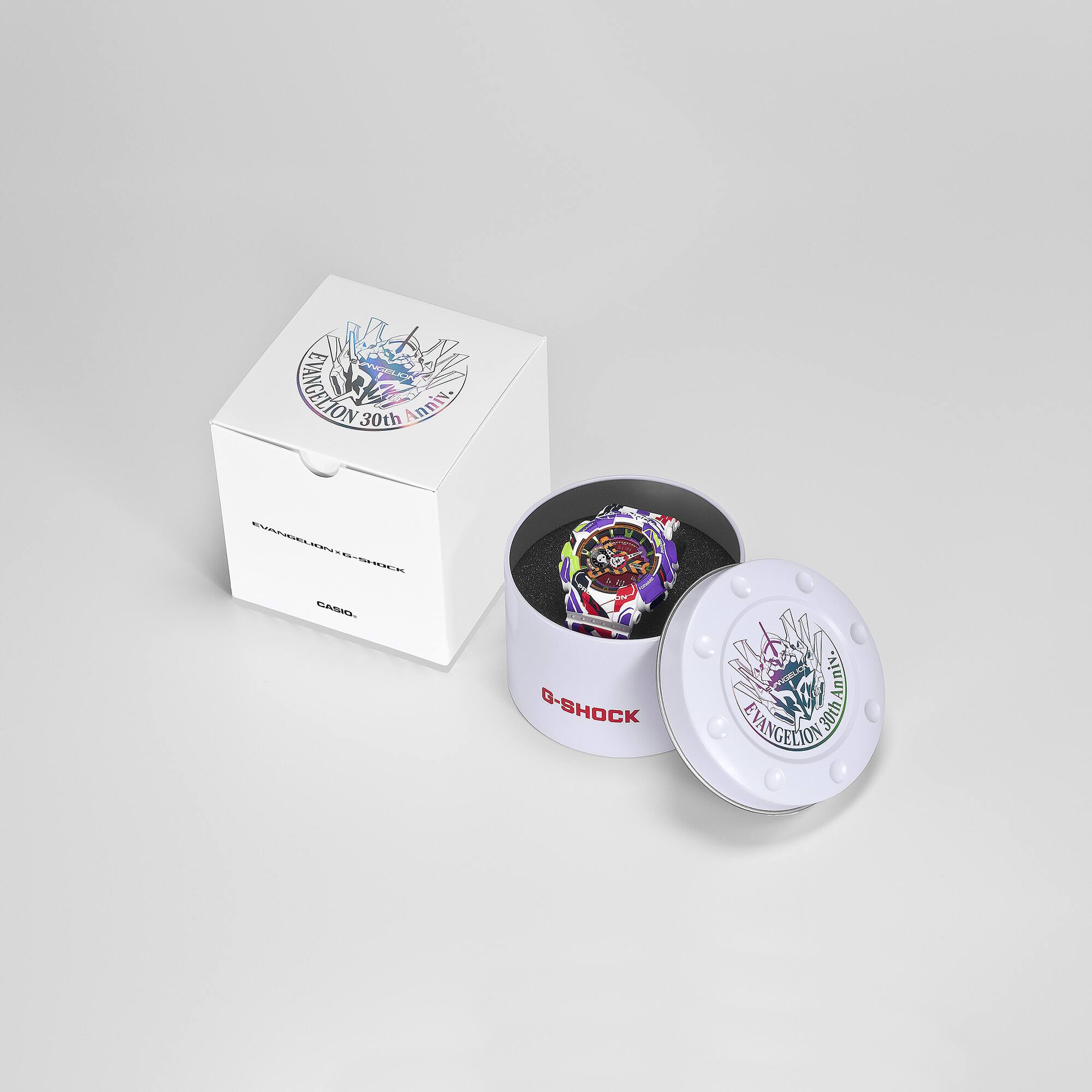 RELOJ G-SHOCK X EVANGELION GA-110EVA30-7ADR - BLANCO