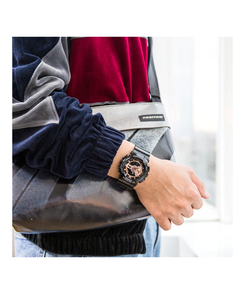 RELOJ ANÁLOGO DIGITAL PARA HOMBRE CASIO G-SHOCK GA-110MMC-1ADR - NEGRO