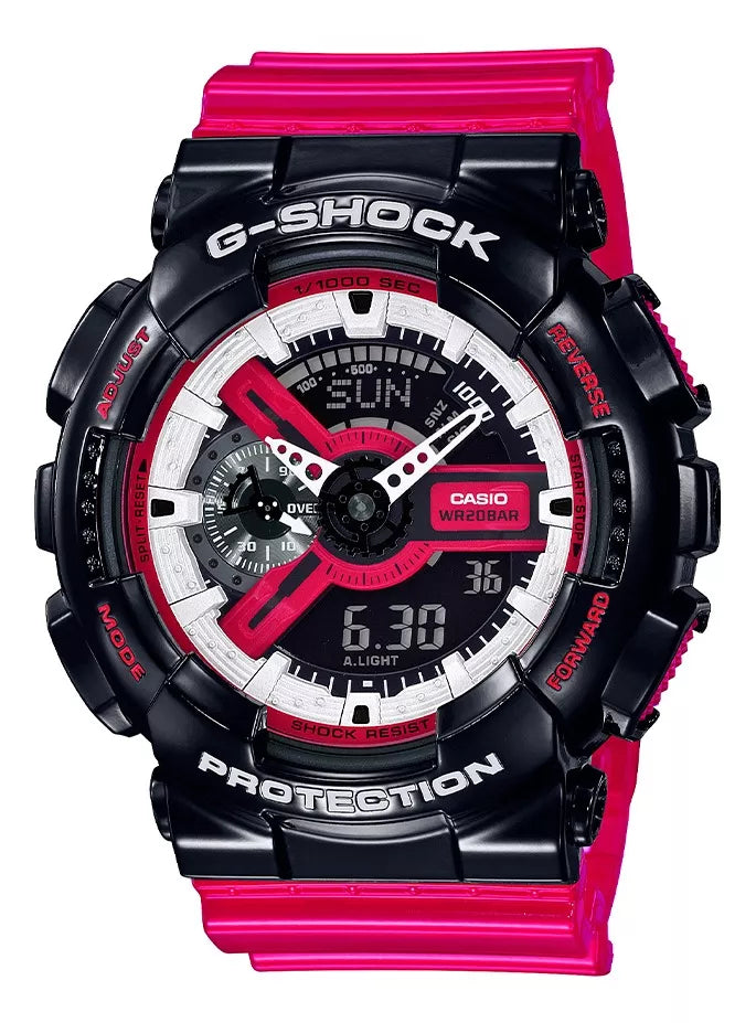 RELOJ ANÁLOGO DIGITAL PARA HOMBRE CASIO G-SHOCK GA-110RB-1ADR - NEGRO