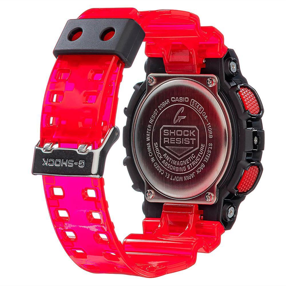 RELOJ ANÁLOGO DIGITAL PARA HOMBRE CASIO G-SHOCK GA-110RB-1ADR - NEGRO