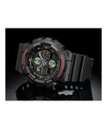 RELOJ ANÁLOGO DIGITAL PARA HOMBRE CASIO G-SHOCK GA-140-1A4DR - NEGRO