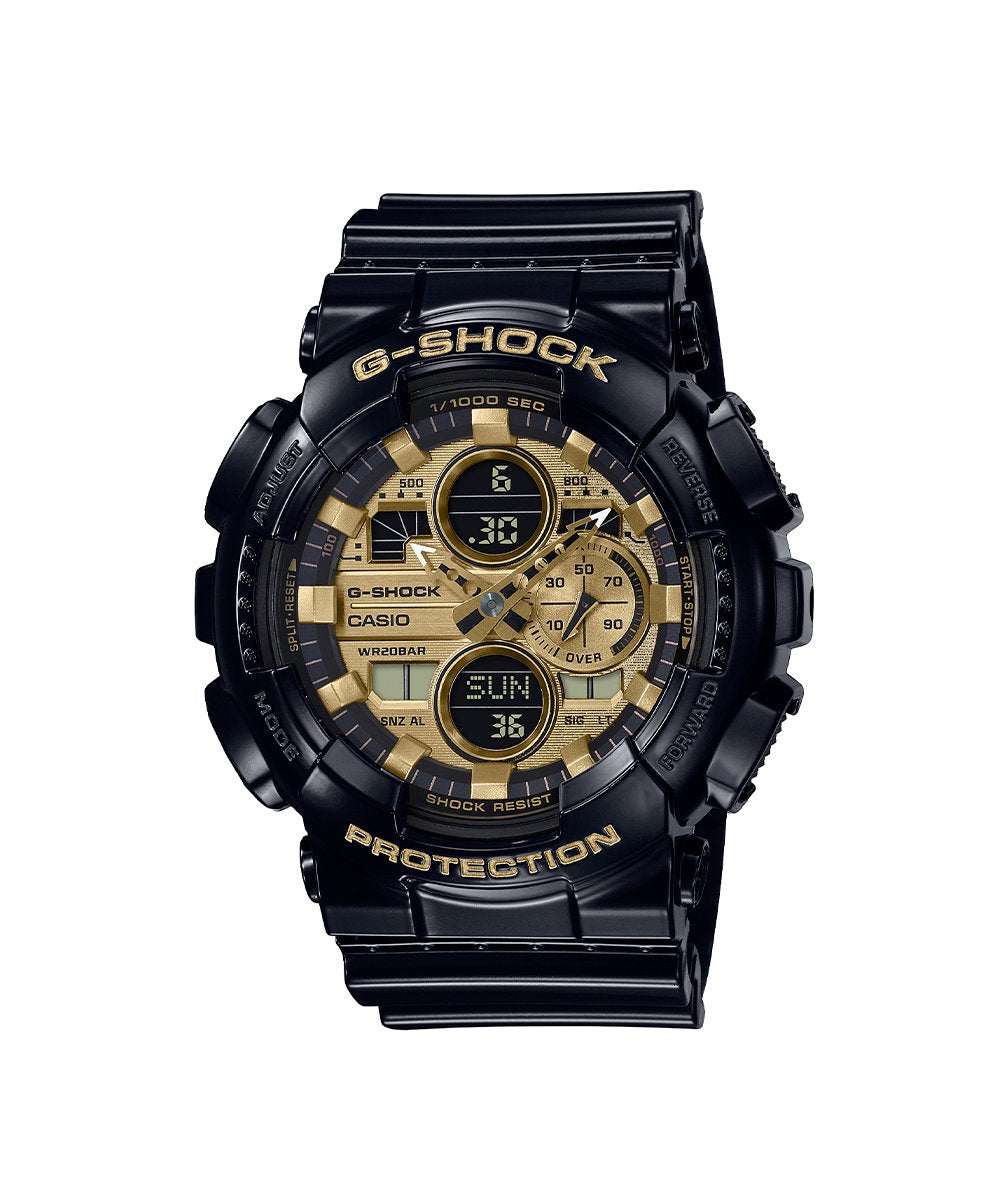 RELOJ ANÁLOGO DIGITAL PARA HOMBRE CASIO G-SHOCK GA-140GB-1A1DR - NEGRO