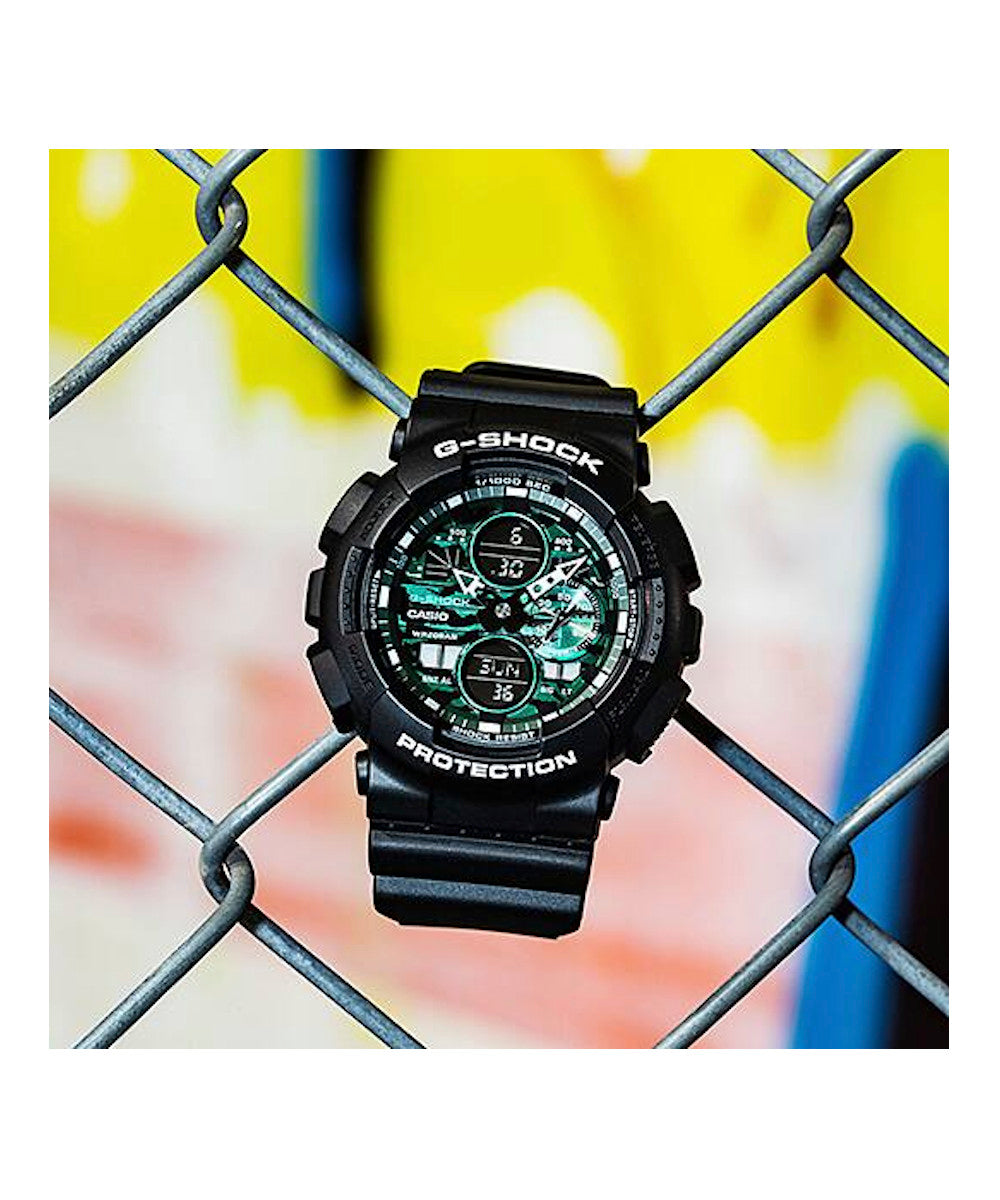 RELOJ CASIO G-SHOCK GA-140MG-1ADR- VERDE