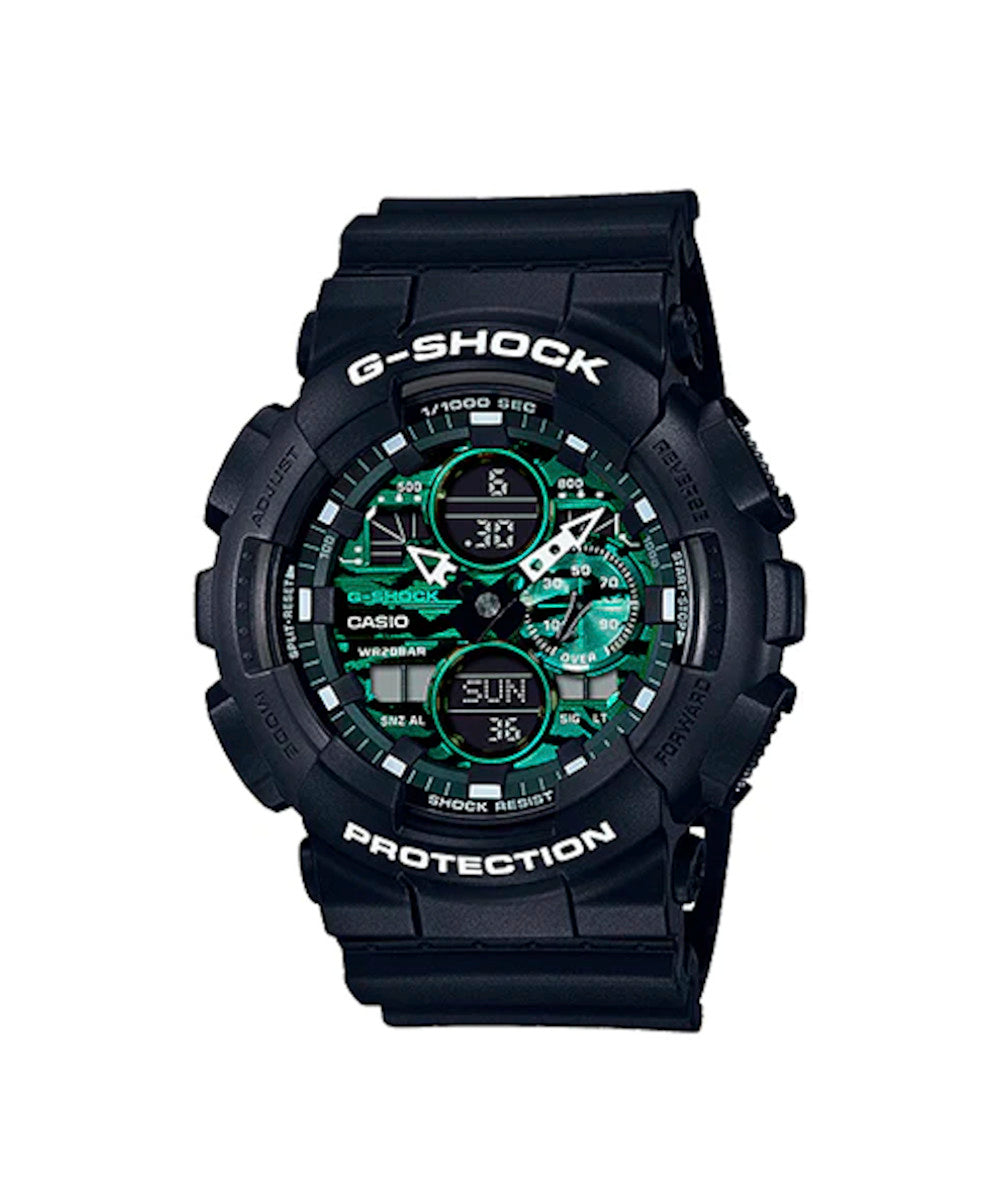 RELOJ CASIO G-SHOCK GA-140MG-1ADR- VERDE