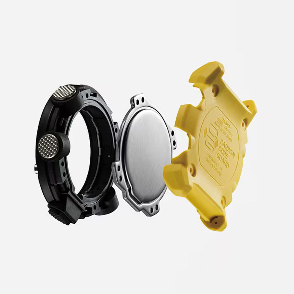 RELOJ ANÁLOGO DIGITAL PARA HOMBRE CASIO G-SHOCK GA-2000-1A9DR - NEGRO
