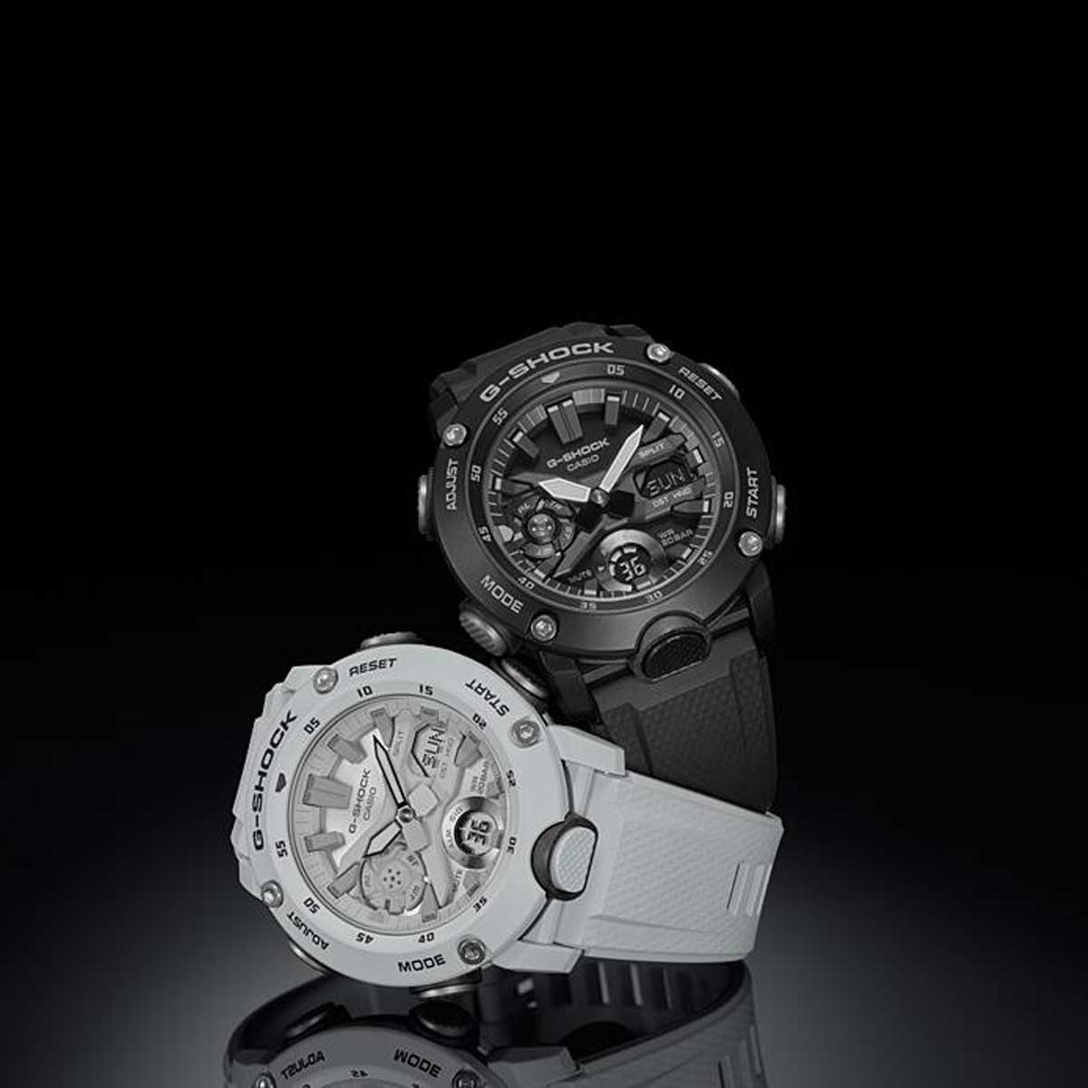 CASIO G-SHOCK GA-2000S-7ADR – RELOJ ANÁLOGO DIGITAL PARA HOMBRE – BLANCO