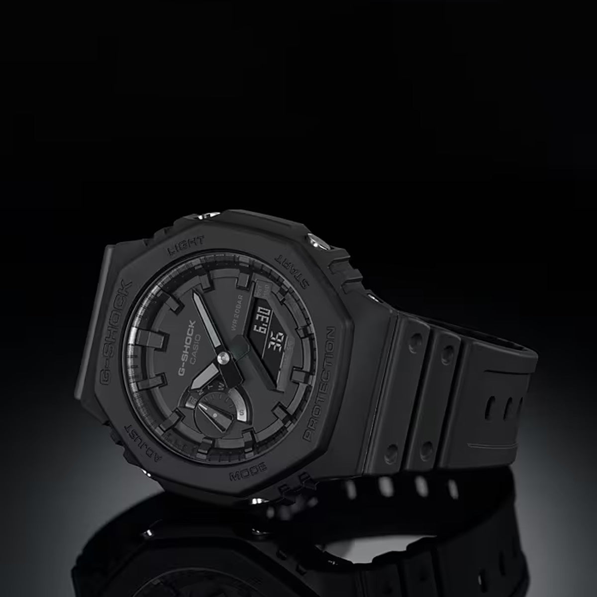 CASIO G-SHOCK GA-2100-1A1DR - RELOJ ANÁLOGO DIGITAL PARA HOMBRE - NEGRO