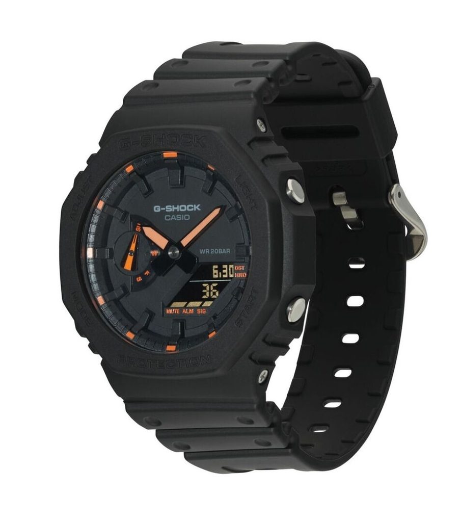 CASIO G-SHOCK GA-2100-1A4DR – RELOJ ANÁLOGO DIGITAL PARA HOMBRE – NEGRO
