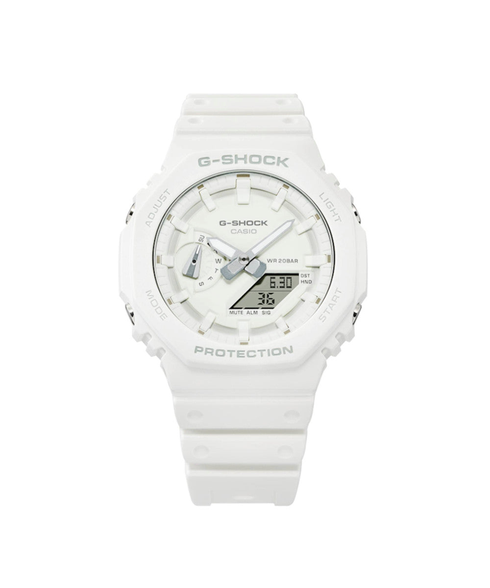 RELOJ CASIO G-SHOCK GA-2100-7A7DR- BLANCO