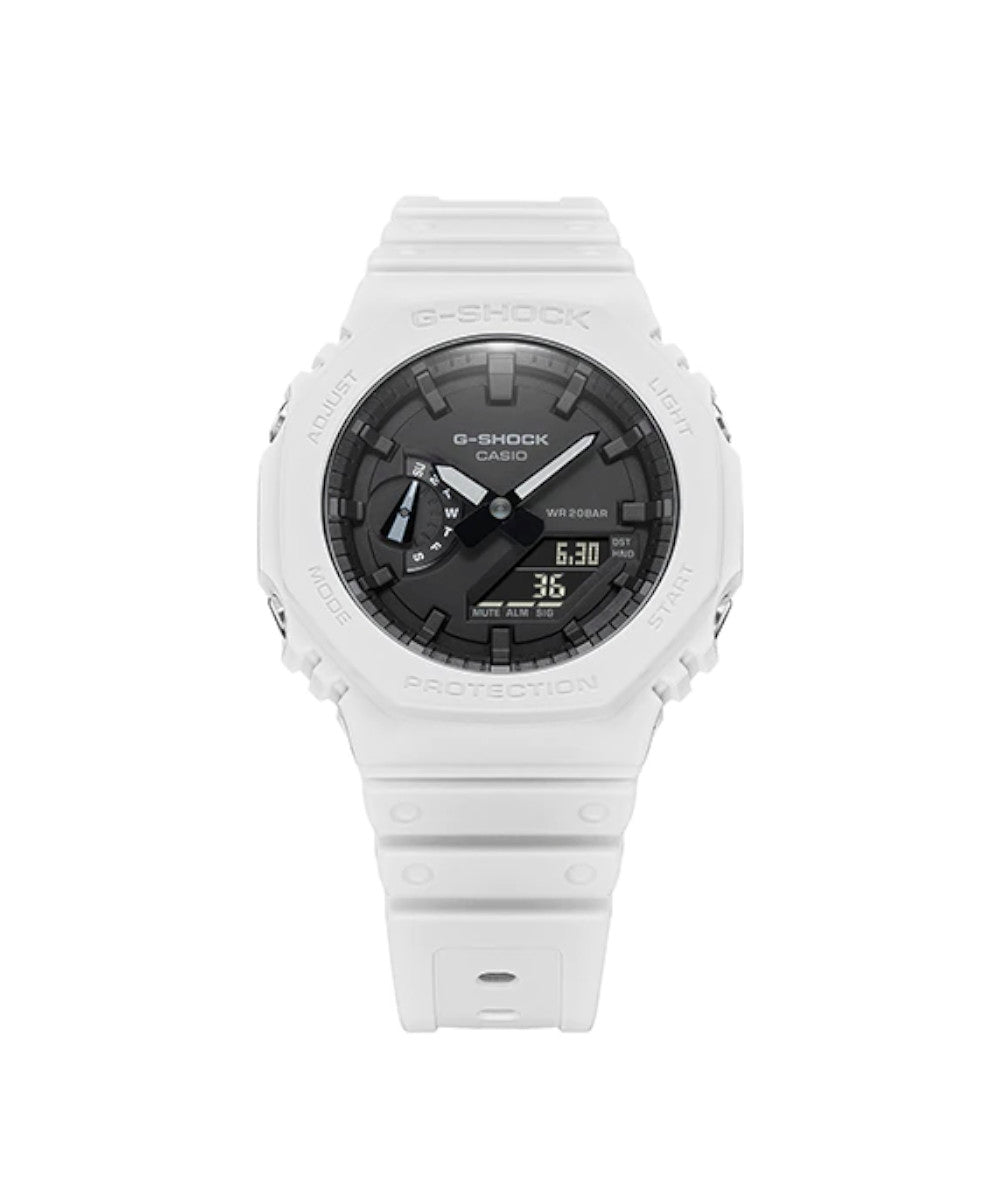 CASIO G-SHOCK GA-2100-7ADR – RELOJ ANÁLOGO DIGITAL PARA HOMBRE – BLANCO