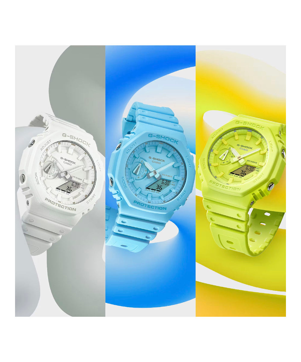 RELOJ CASIO G-SHOCK GA-2100-2A2DR- AZUL