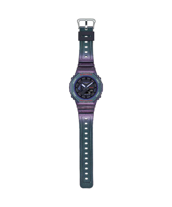 RELOJ ANÁLOGO DIGITAL PARA HOMBRE CASIO G-SHOCK GA-2100AH-6ADR - MORADO