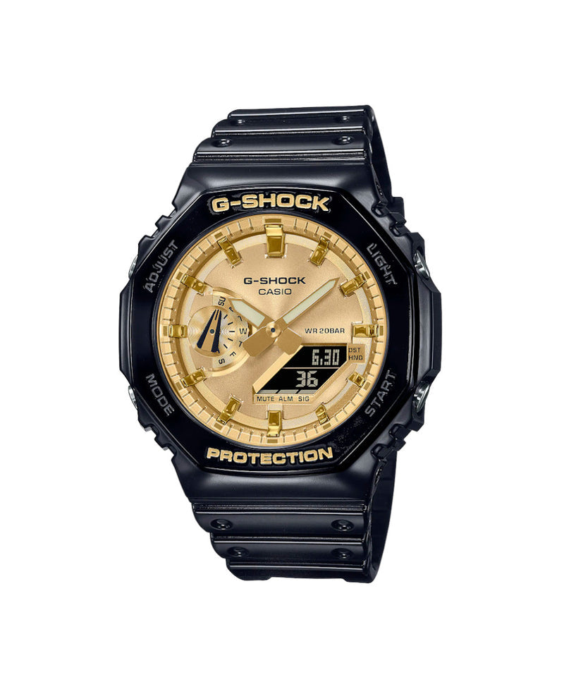 RELOJ ANÁLOGO DIGITAL PARA HOMBRE CASIO G-SHOCK GA-2100GB-1ADR - NEGRO