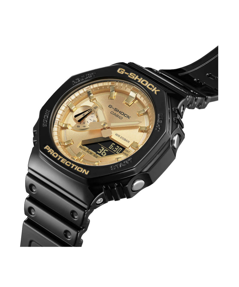 RELOJ ANÁLOGO DIGITAL PARA HOMBRE CASIO G-SHOCK GA-2100GB-1ADR - NEGRO