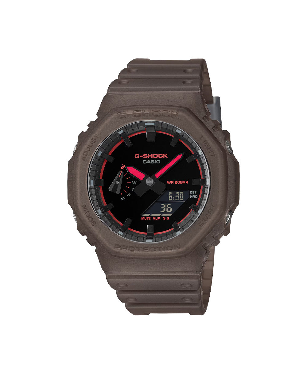 GA-2100K-5ADR RELOJ CASIO G-SHOCK - CAFÉ