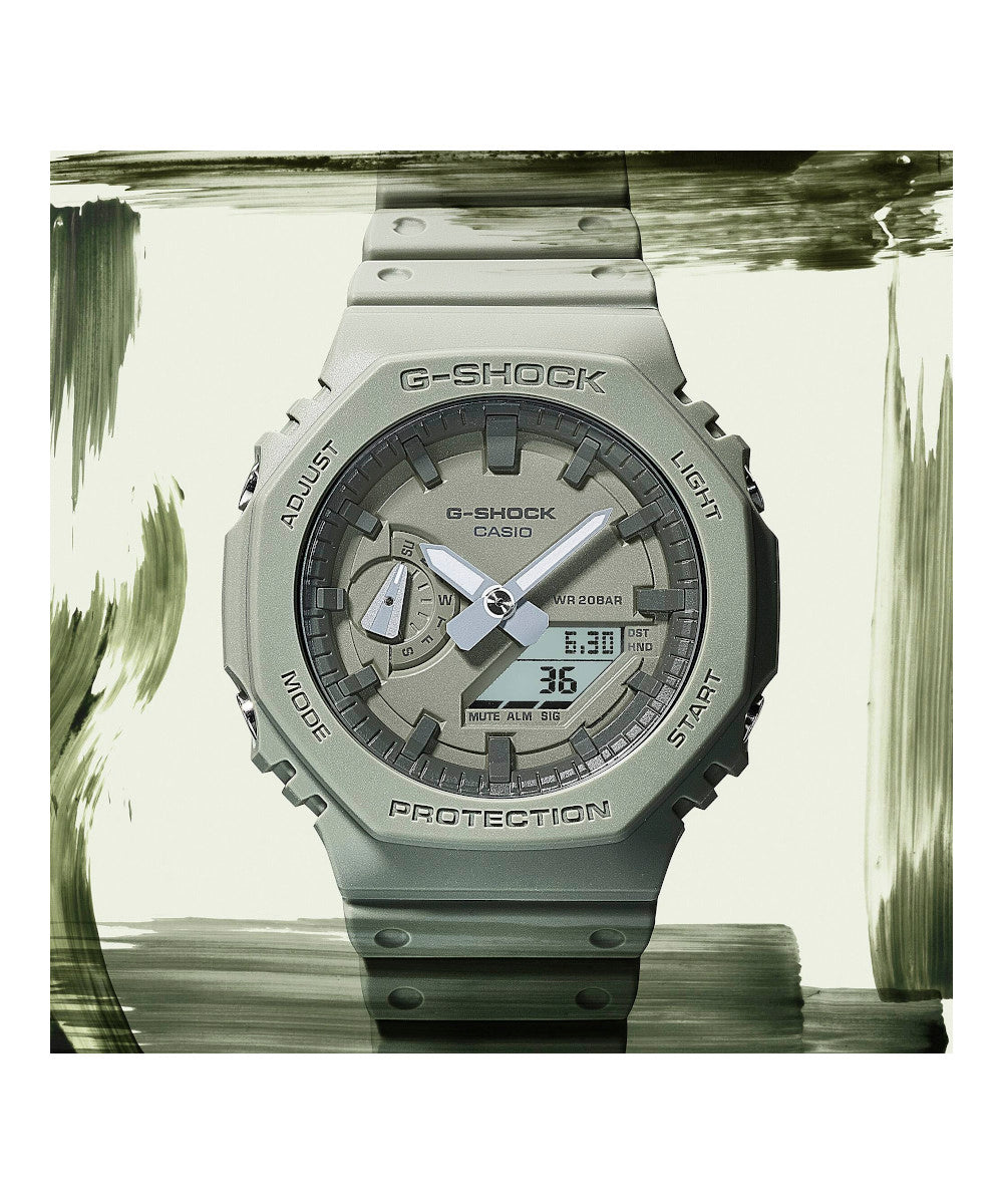 RELOJ CASIO G-SHOCK GA-2100NC-3ADR- VERDE