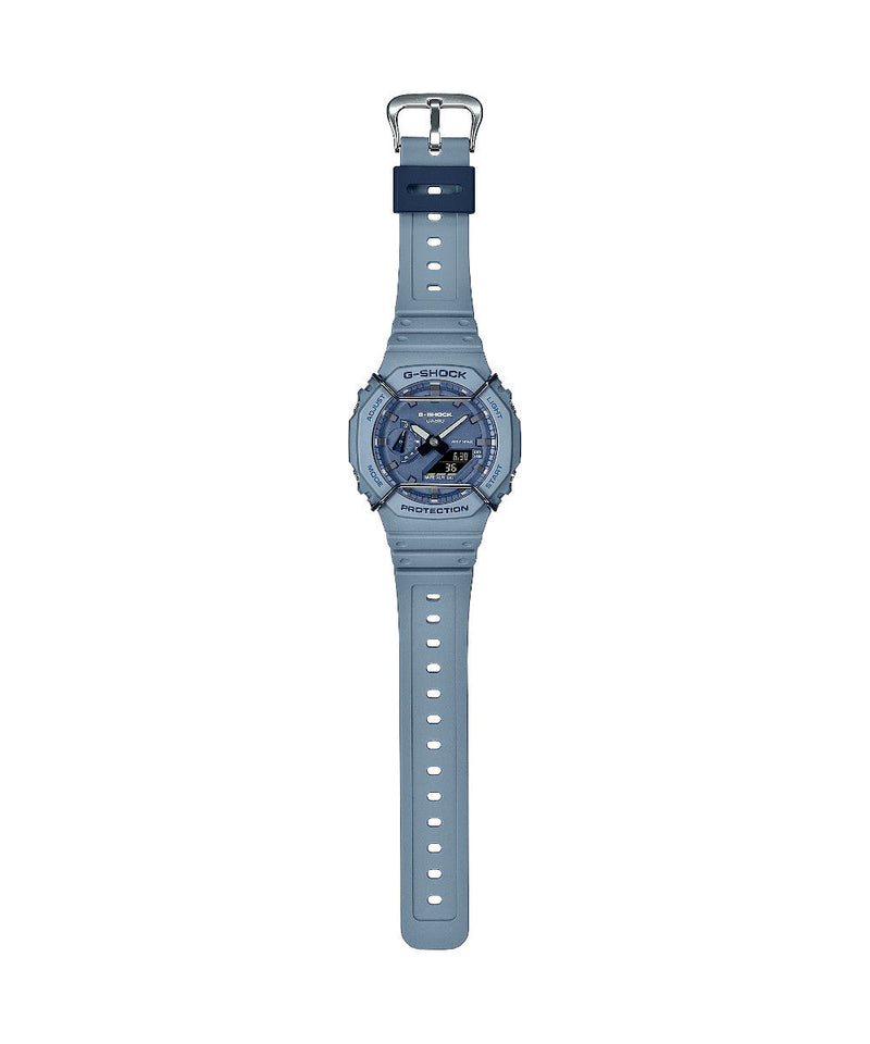 RELOJ ANÁLOGO DIGITAL PARA HOMBRE CASIO G-SHOCK GA-2100PT-2ADR - AZUL
