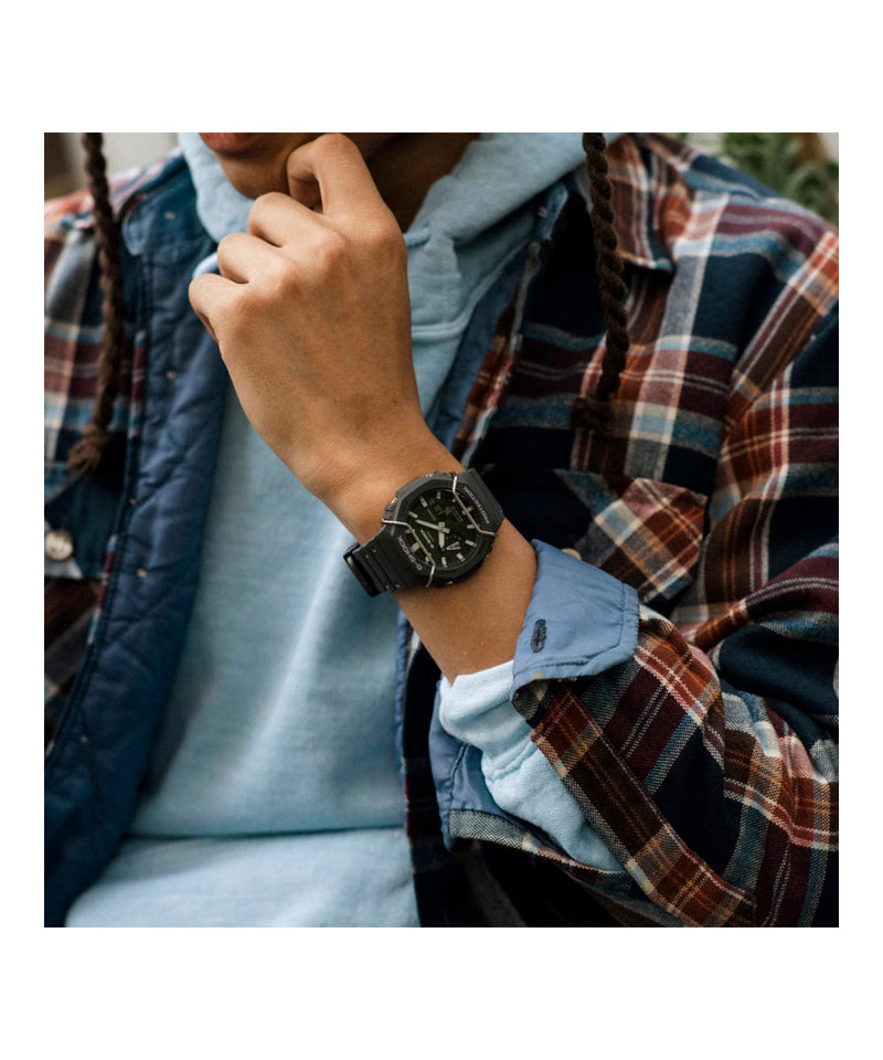 RELOJ ANÁLOGO DIGITAL PARA HOMBRE CASIO G-SHOCK GA-2100PTS-8ADR - GRIS